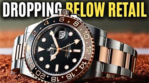 are rolex watches dropping in price